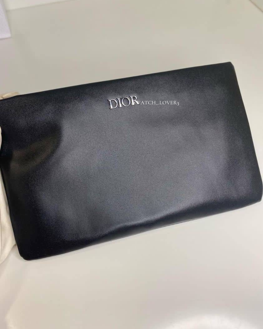 Dior Vegan Leather Pouch