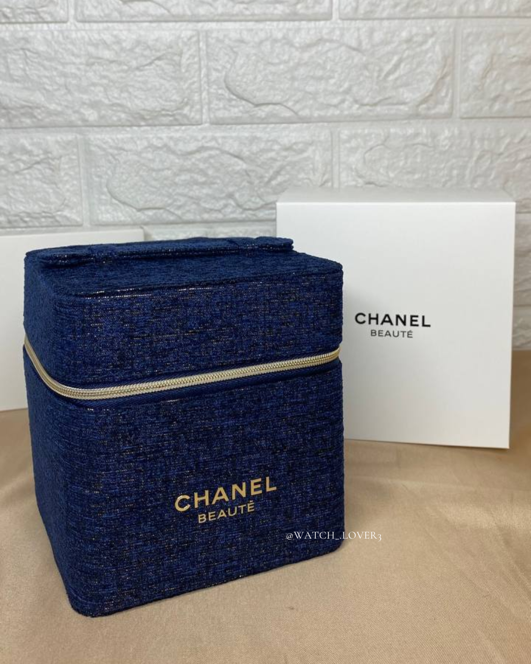 Chanel Vanity Bag - Navy
