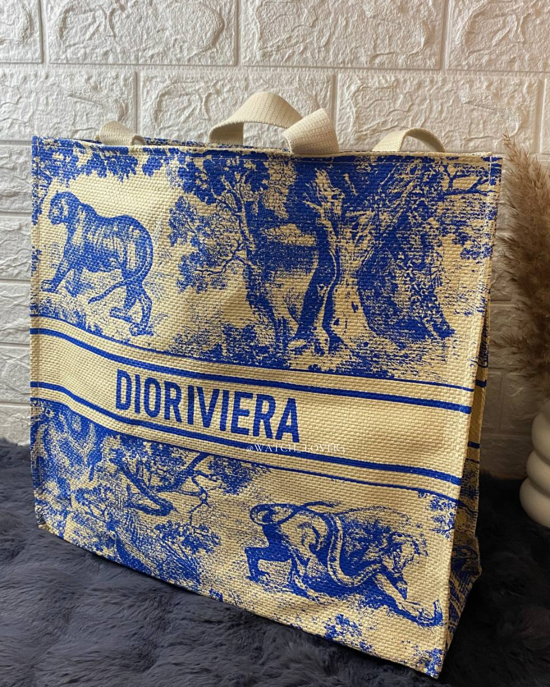 Dior Tote Bag Blue - 2024
