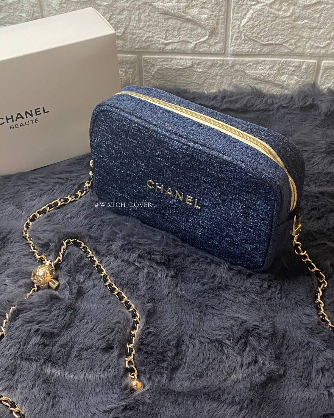 Chanel Navy Bag 2023 With Strap