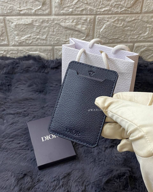Dior Navy Cardholder