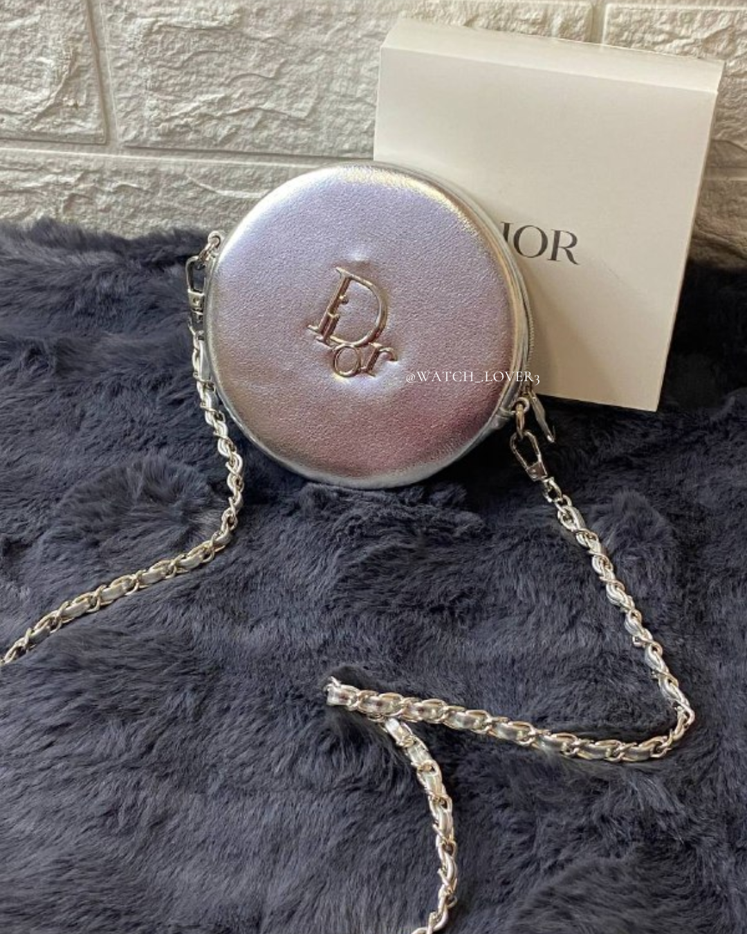 Dior Mini Bag - Silver