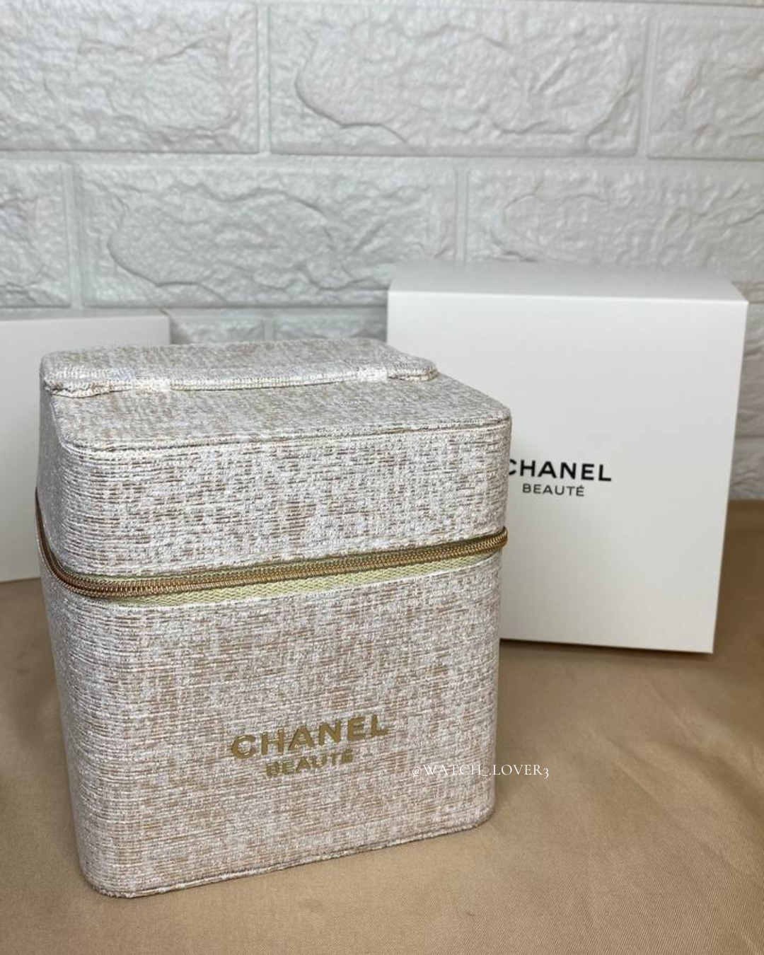 Chanel Vanity Bag - White