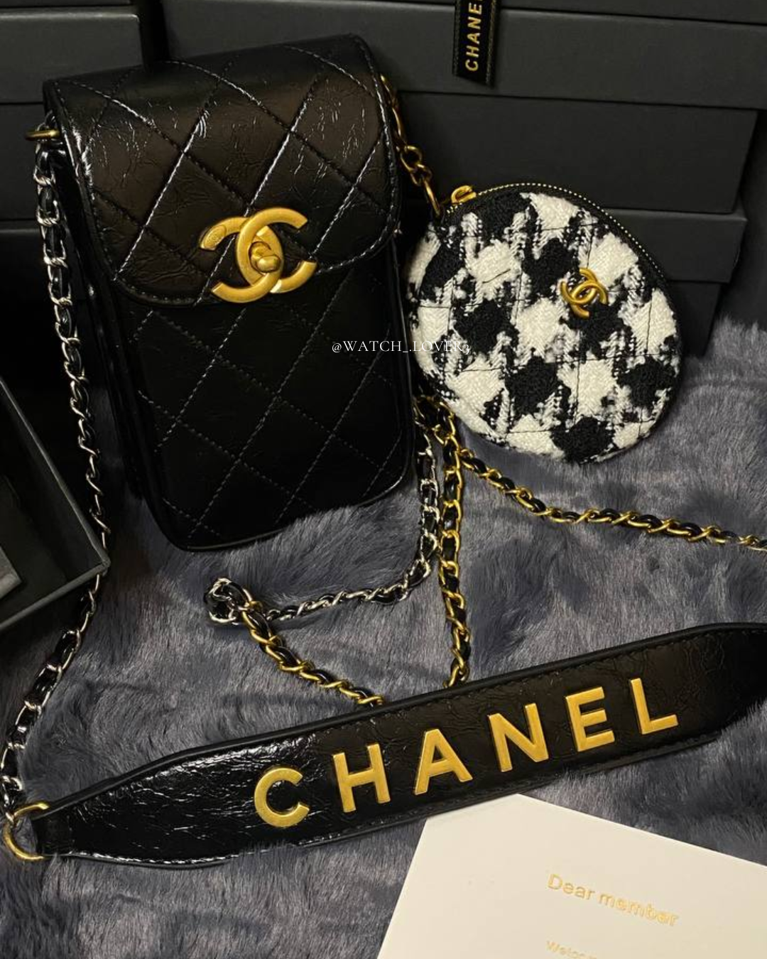 Fashion chanel vip gift sling bag