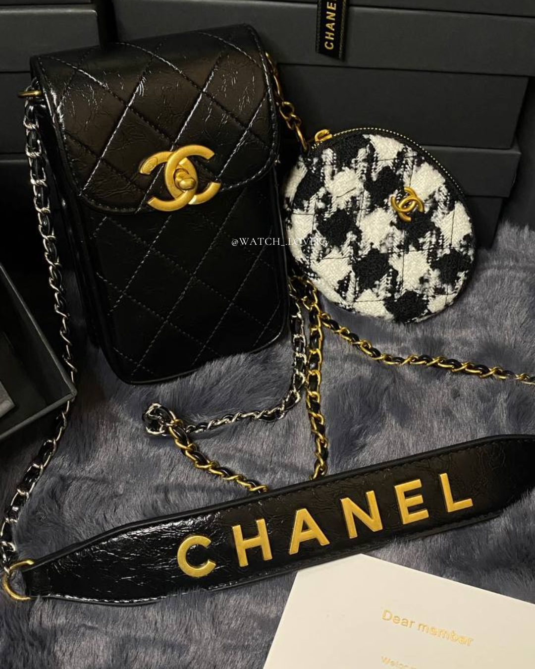 Chanel Crossbody Bag Authentic VIP Gift