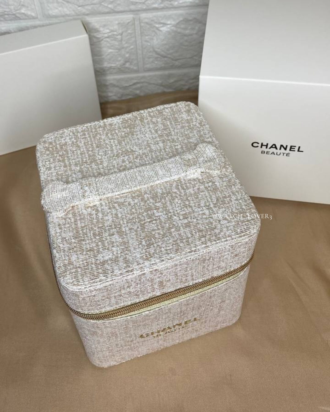 Chanel Vanity Bag - White