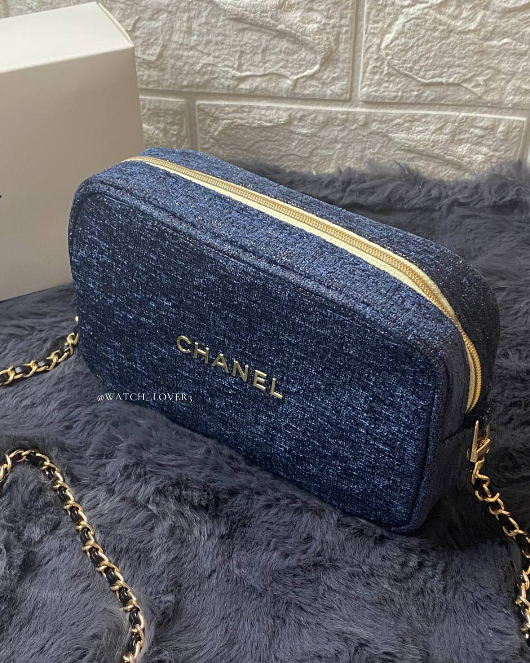 Chanel Navy Bag 2023 With Strap