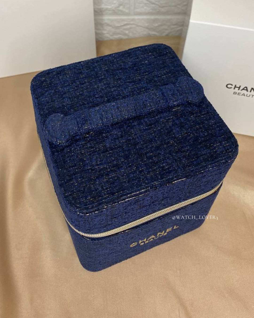 Chanel Vanity Bag - Navy