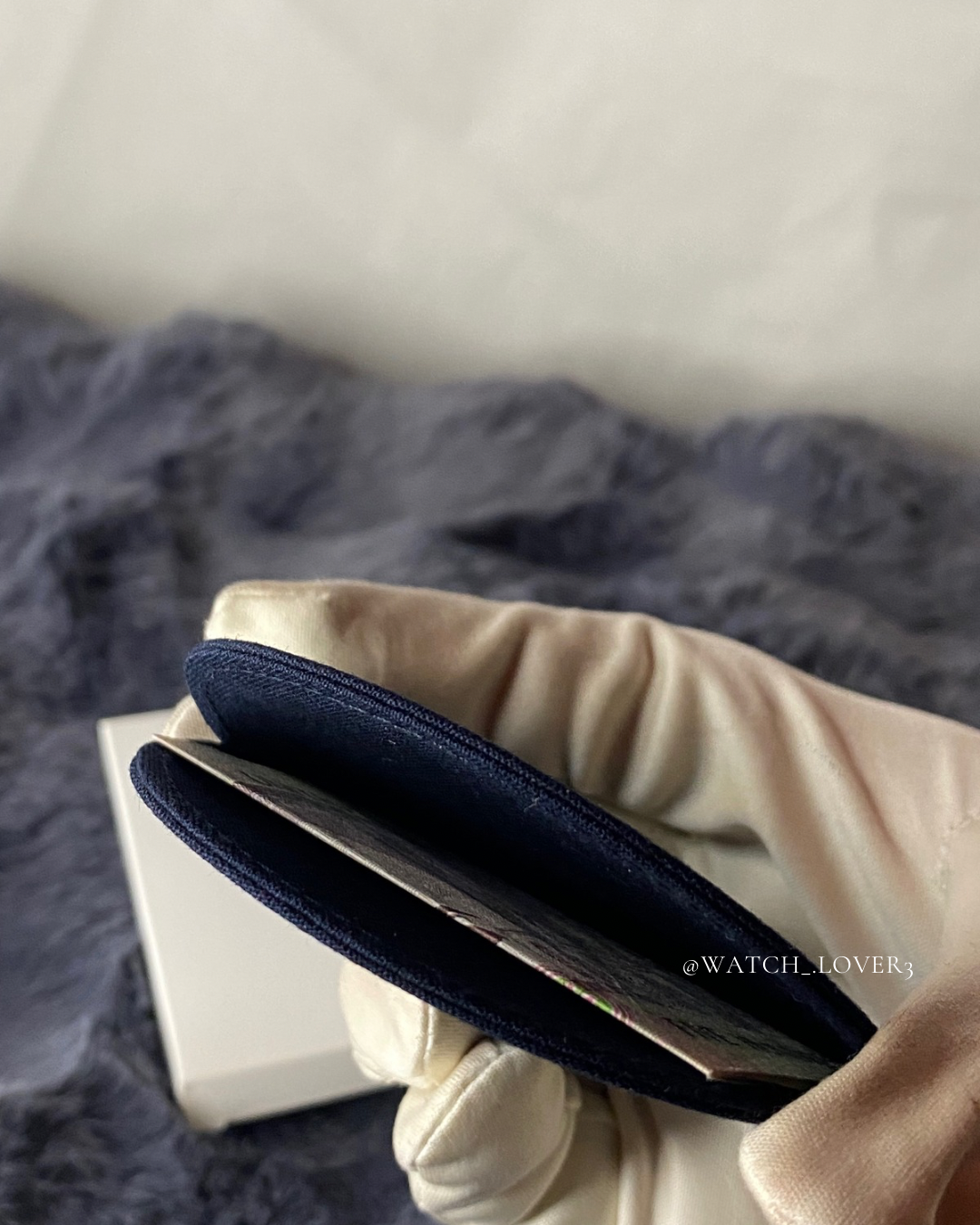 Dior Pocket Mirror - Dark Navy