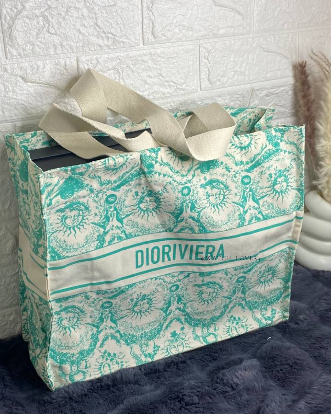 Dior Tote Bag Green - 2024