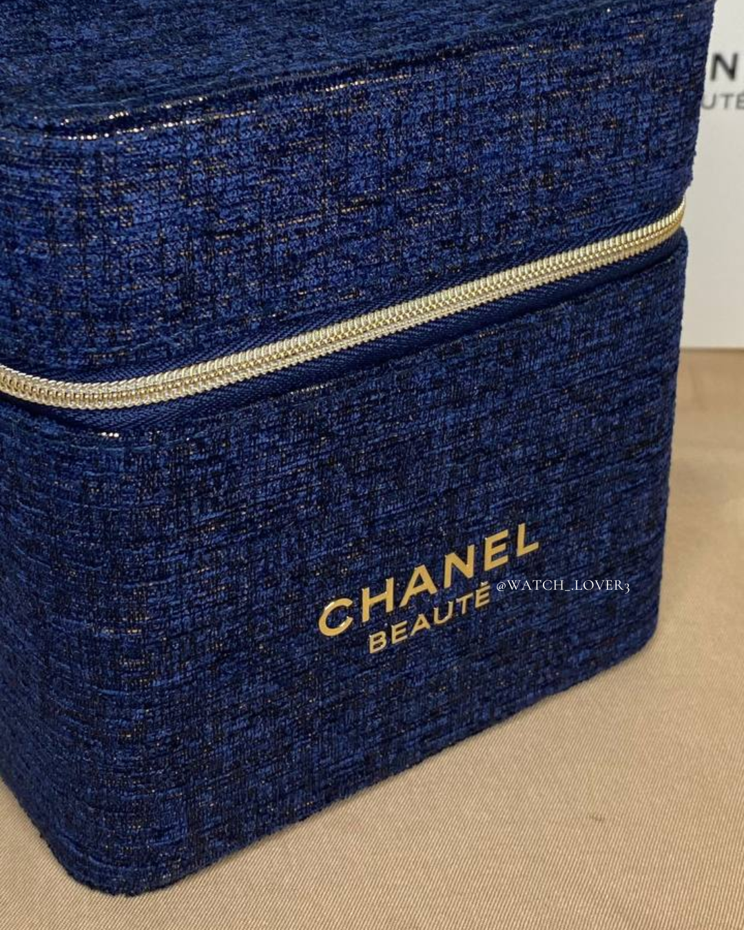 Chanel Vanity Bag - Navy