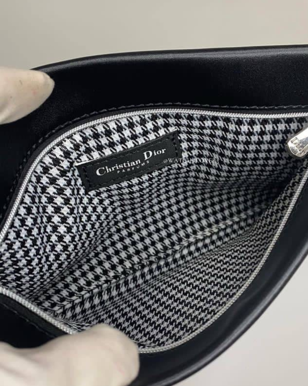 Dior Vegan Leather Pouch