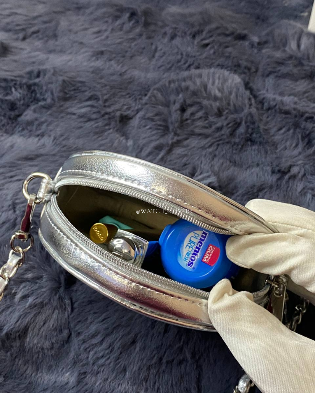 Dior Mini Bag - Silver
