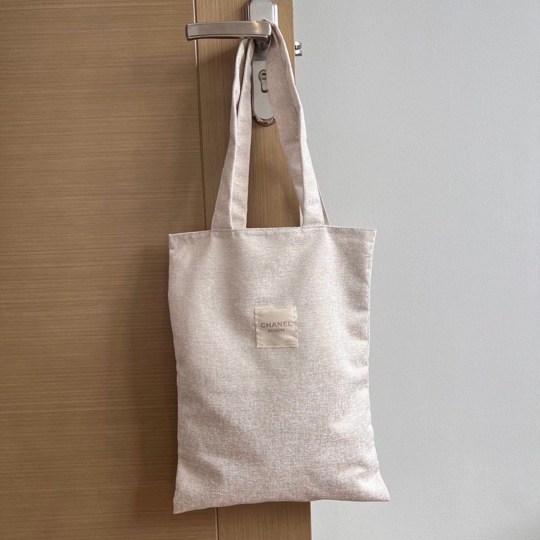 Chanel beauty tote bag - White