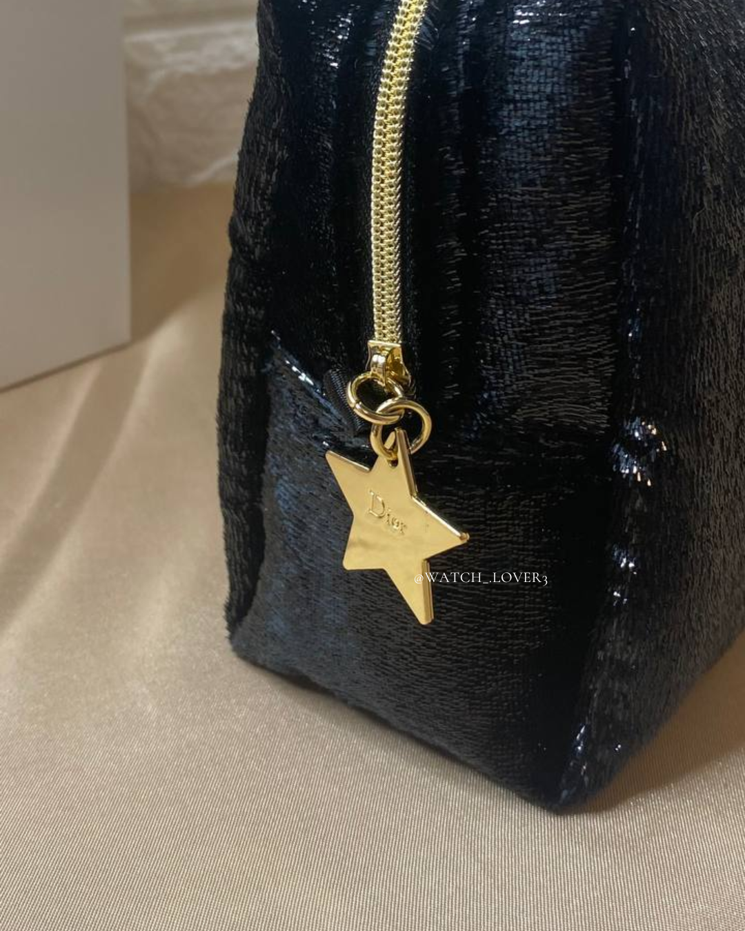Dior CD Shiny Bag - Gold Chain
