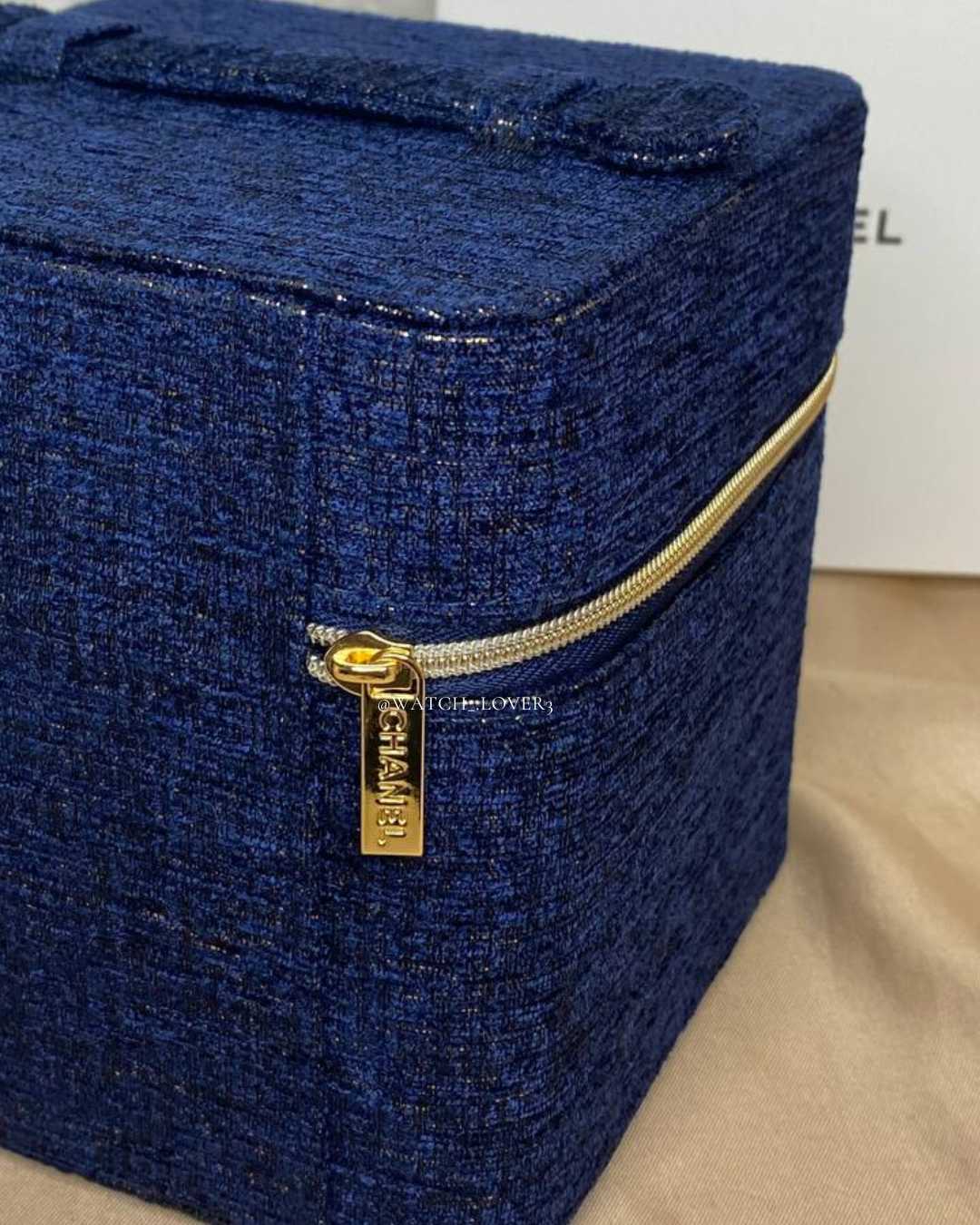 Chanel Vanity Bag - Navy