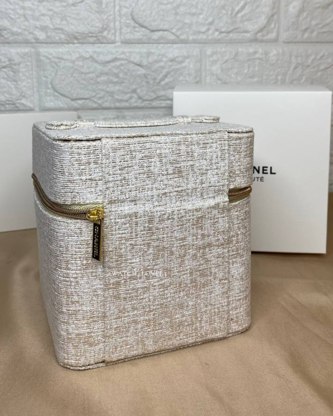 Chanel Vanity Bag - White