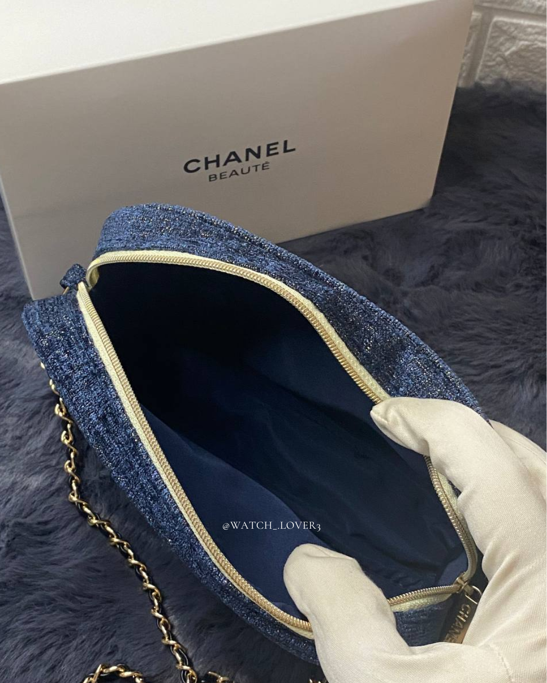 Chanel Navy Bag 2023 With Strap