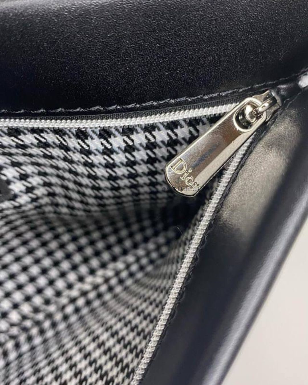 Dior Vegan Leather Pouch
