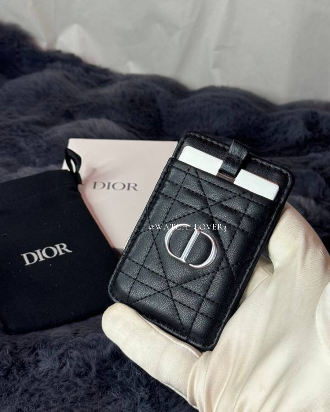 Dior Phone holder with mirror