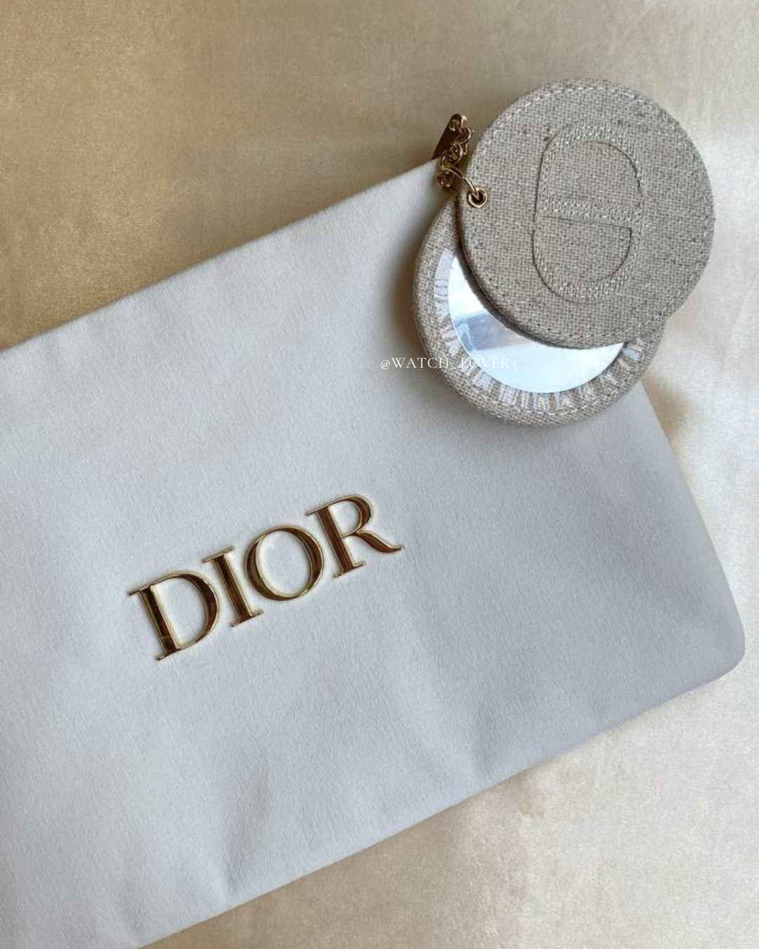 Dior Keychain Mirror