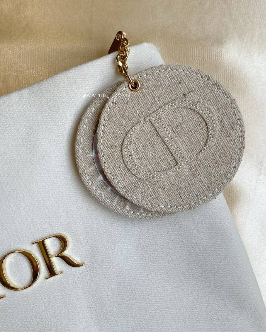 Dior Keychain Mirror