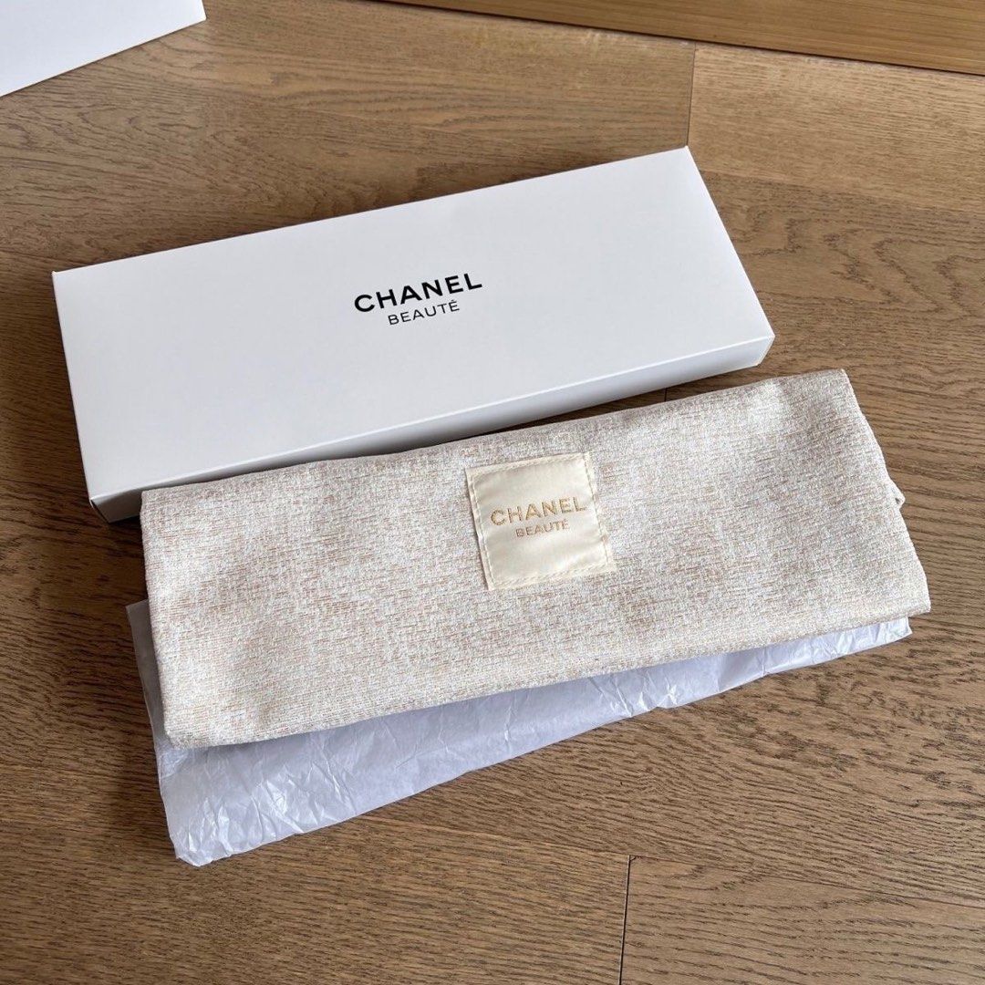 Chanel beauty tote bag - White