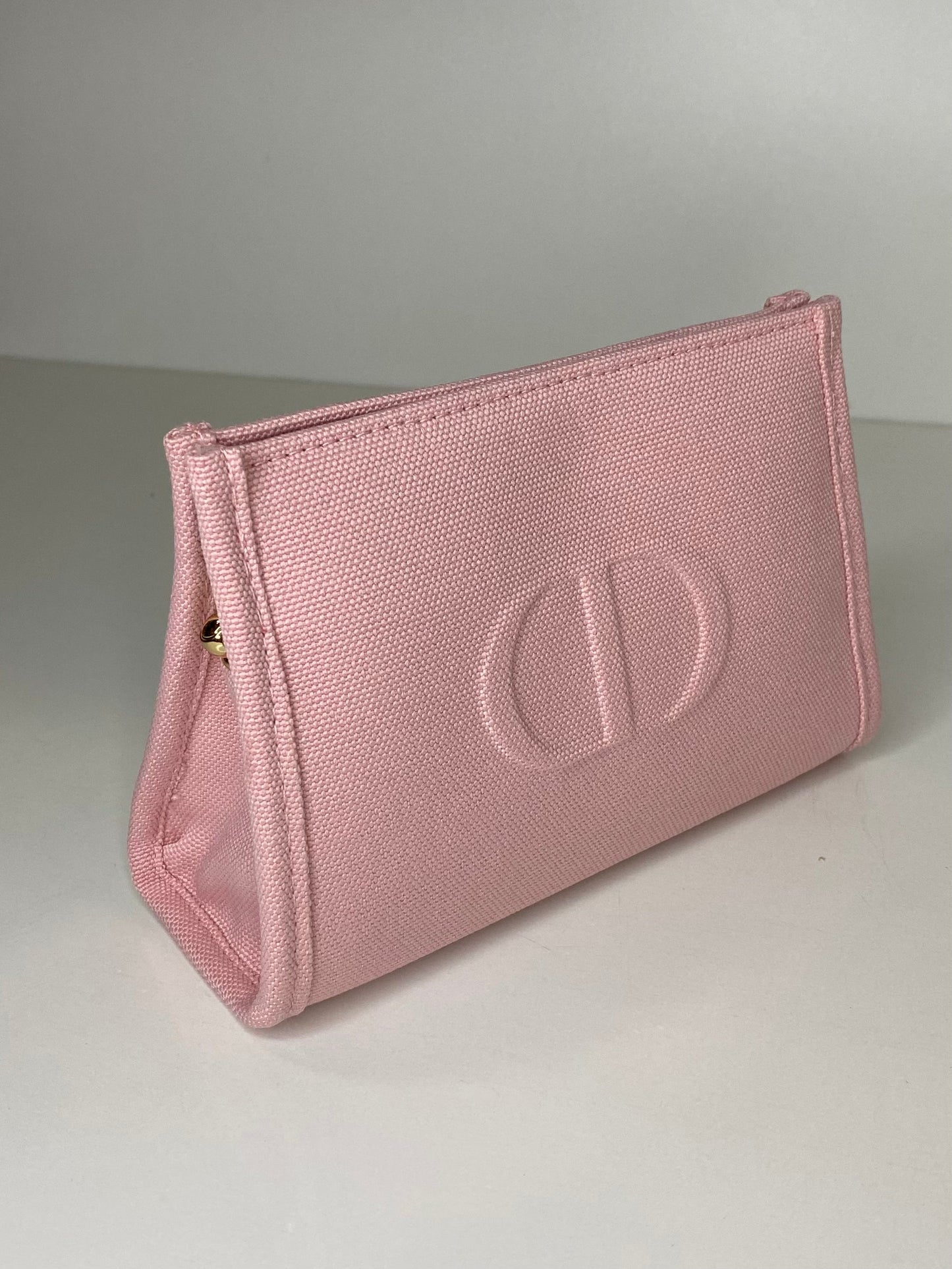 Dior Bag Pouch Canvas - Pink