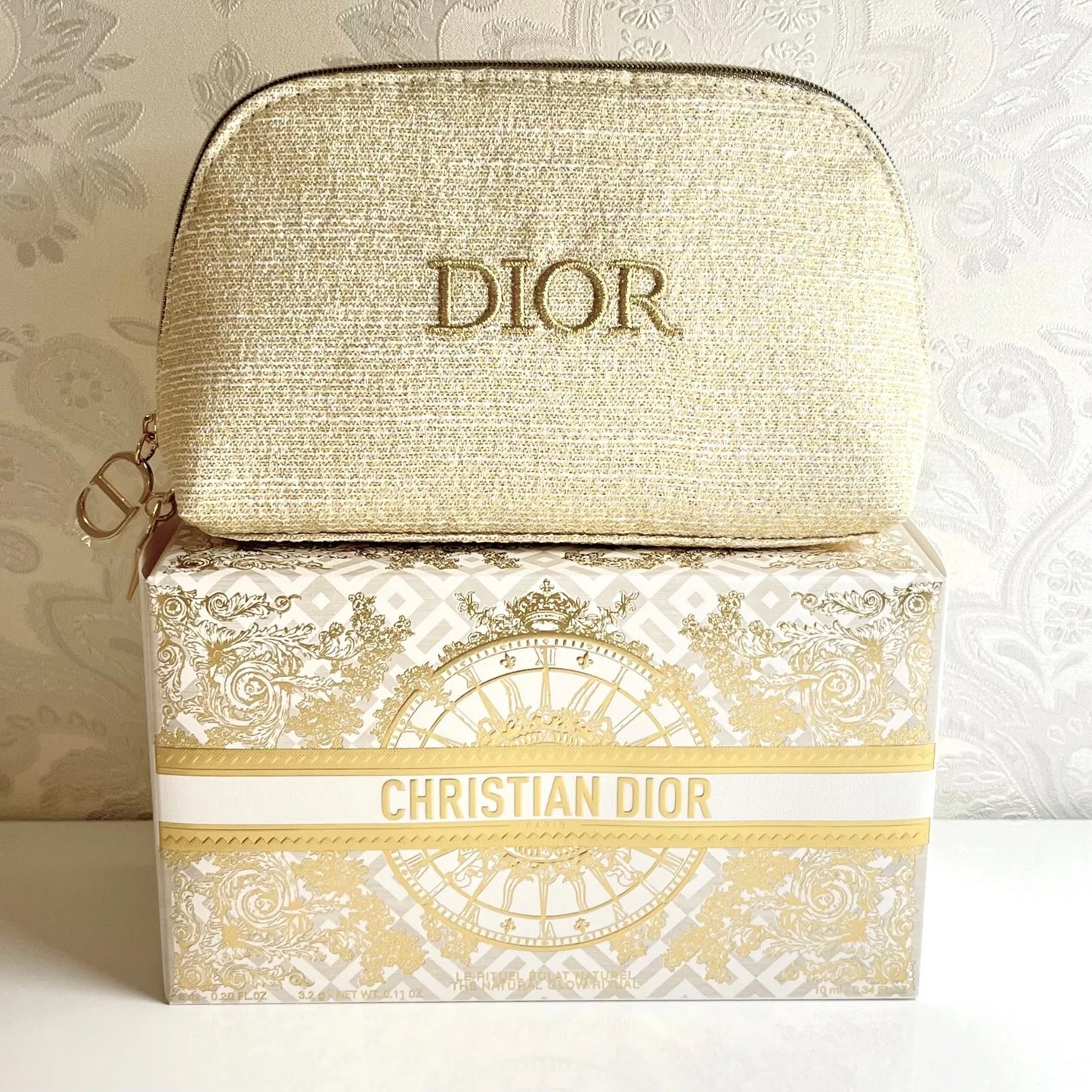 Dior Gold Moon Holiday Pouch - Christmas 2024 Special Edition