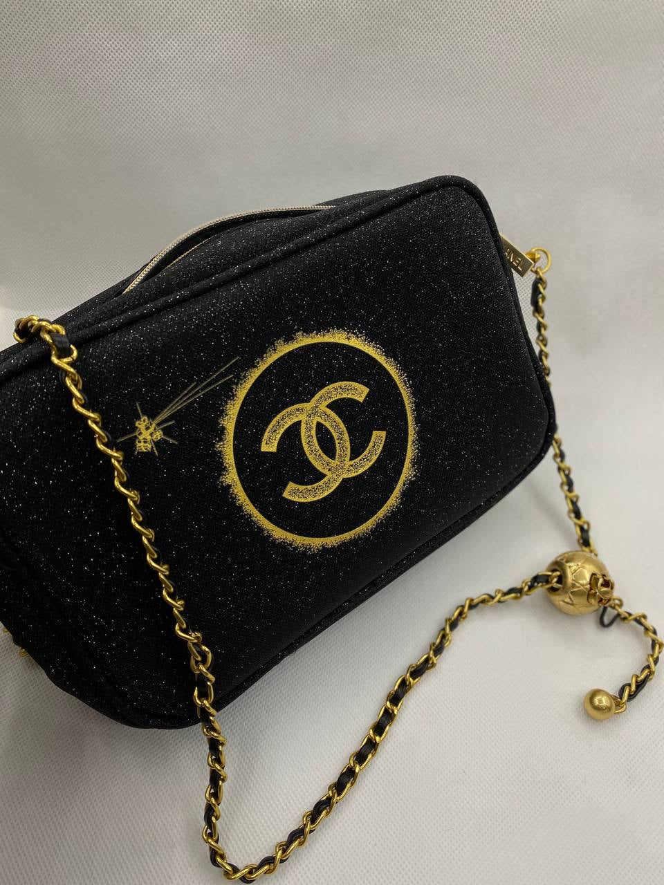 Chanel Black Limited Edition Shimmer Bag